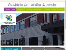 Tablet Screenshot of garderievaudreuil.com